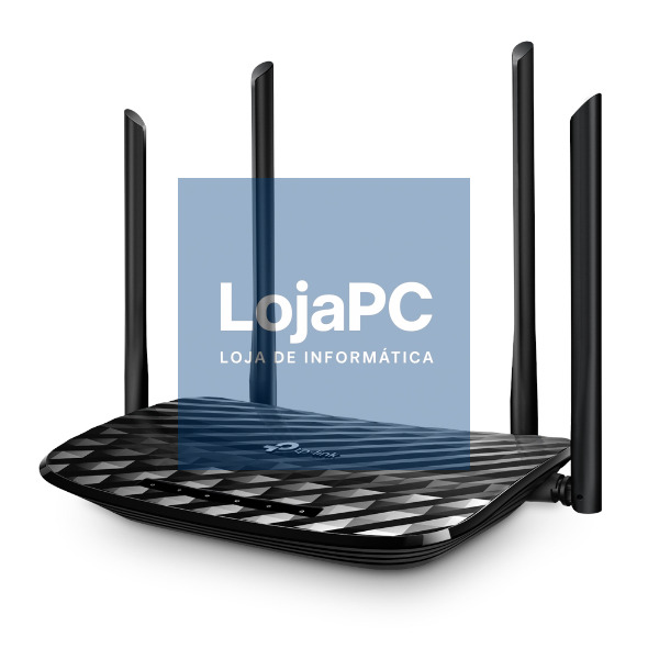 TP-Link AC1200 Dual-Band Wi-Fi Router, 867Mbps at 5GHz + 300Mbps at 2.4GHz, 5 Gigabit Ports, 4 antennas, Beamforming, MU-MIMO, IPTV, Access Point Mode, VPN Server, IPv6 Ready, Tether App