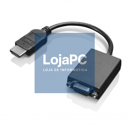 LENOVO Adapter HDMI male to HD-15 VGA female 20 cm