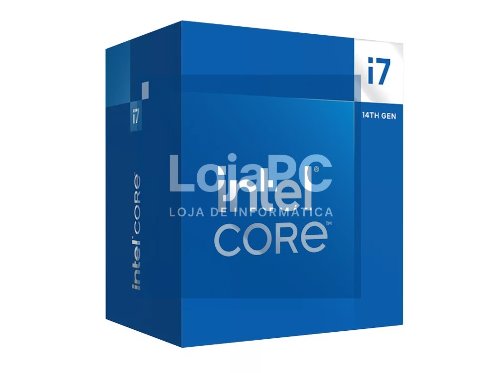 Intel® Core™ I7-14700F 20 Cores até 5.4 GHZ - obriga a ter gráfica discreta