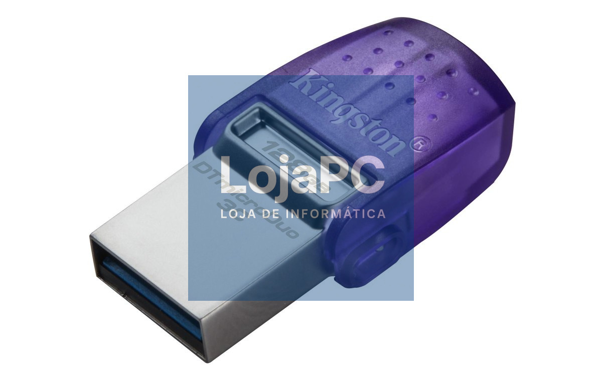 Kingston Pen Drive 128GB DataTraveler MicroDuo 3C 200MB/S DUAL USB-A + USB-C