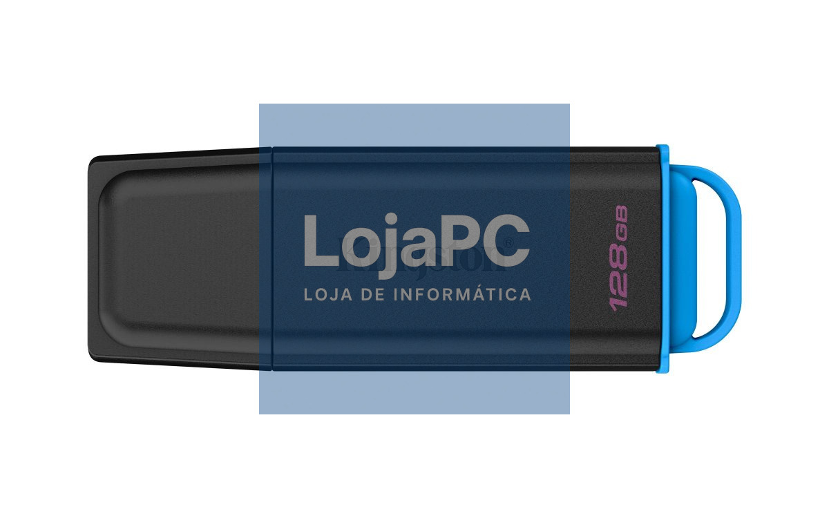Kingston 128GB PORTABLE USB 3.2 GEN 1 DATATRAVELER EXODIA BLACK/BLUE