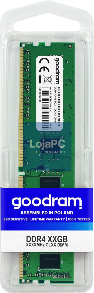 Goodram DDR4 16GB 2666MHz CL19 DIMM
