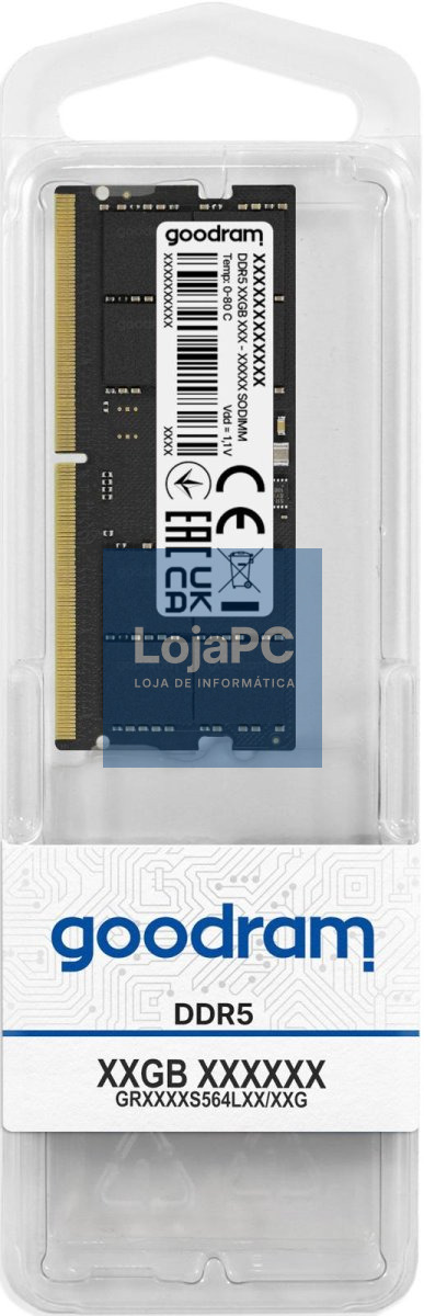 Goodram DDR5 8GB 5600MHz CL46 SR SODIMM