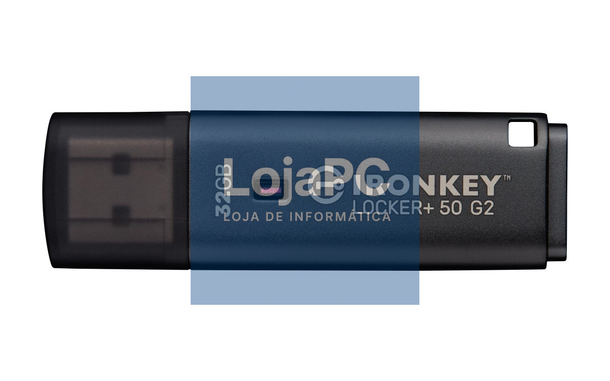 Kingston 32GB IronKey Locker Plus 50 G2, FIPS 197, AES-256