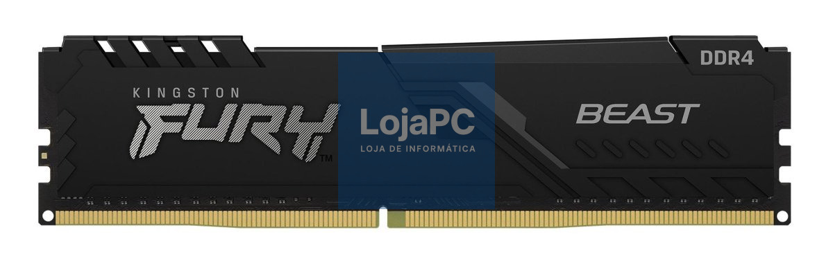Kingston ValueRAM 8GB 3200MHz DDR4 CL16 DIMM FURY Beast Black