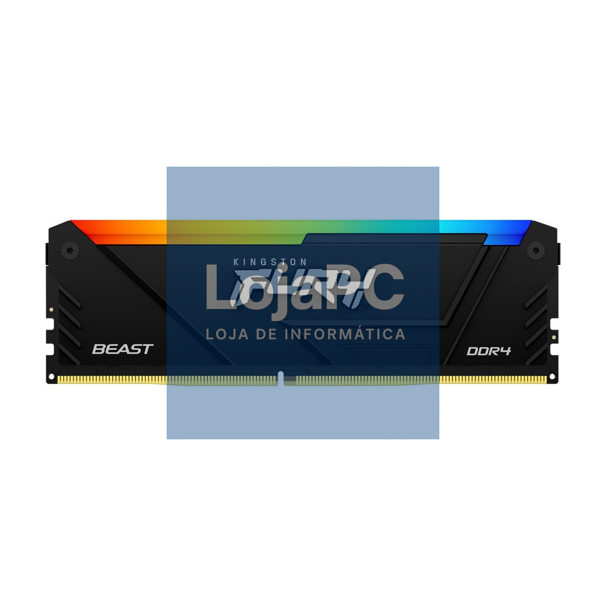 Kingston ValueRAM 16GB 3200MT/s DDR4 CL16 DIMM 1Gx8 FURY Beast RGB
