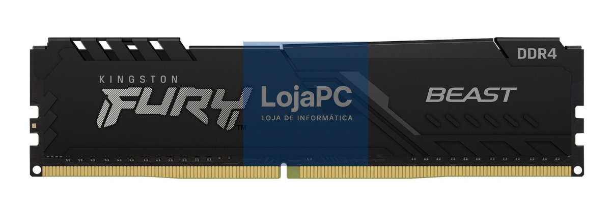 Kingston ValueRAM 16GB 3600MHz DDR4 CL18 DIMM FURY Beast Black