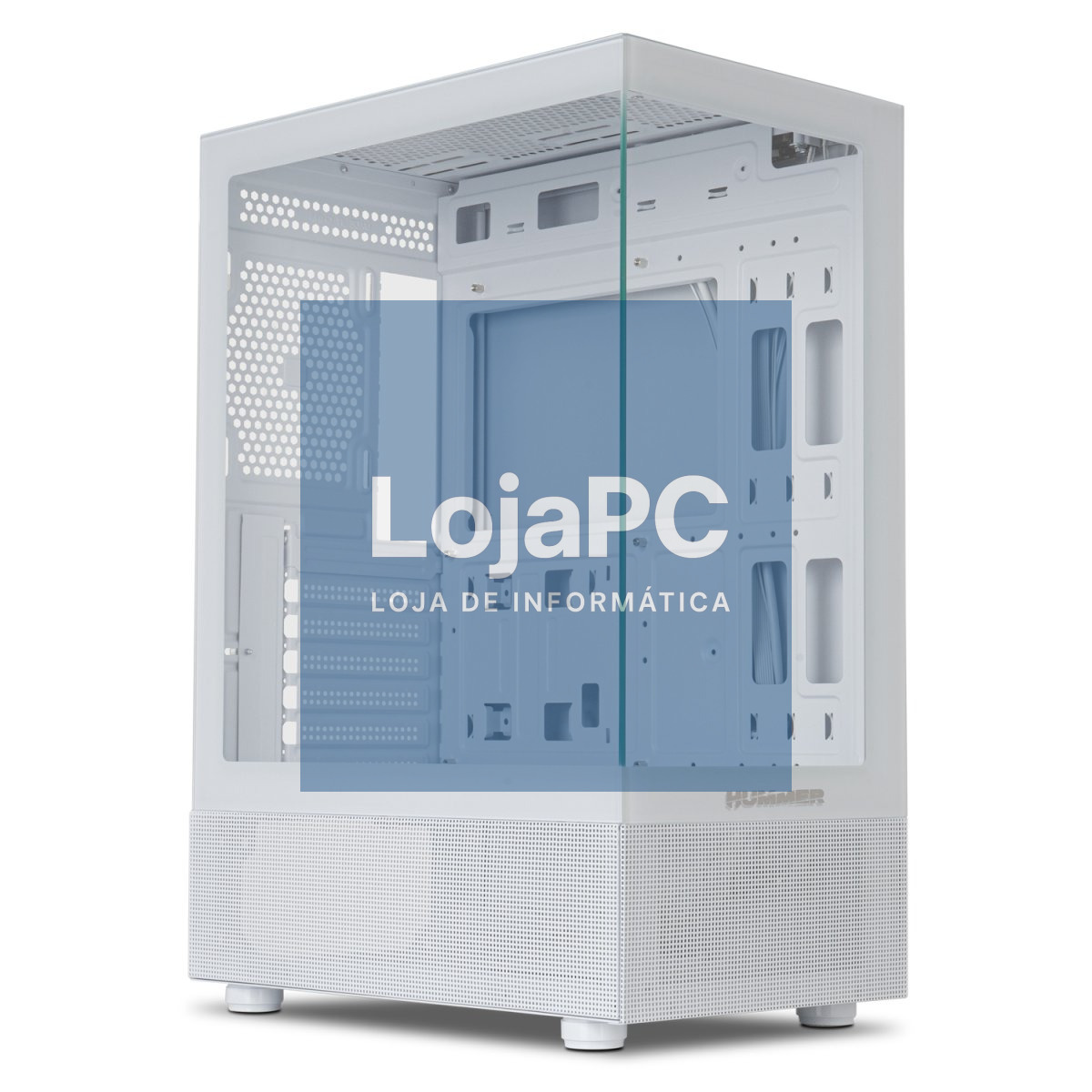 Nox Hummer VISION WHITE MID Tower USB 3.0