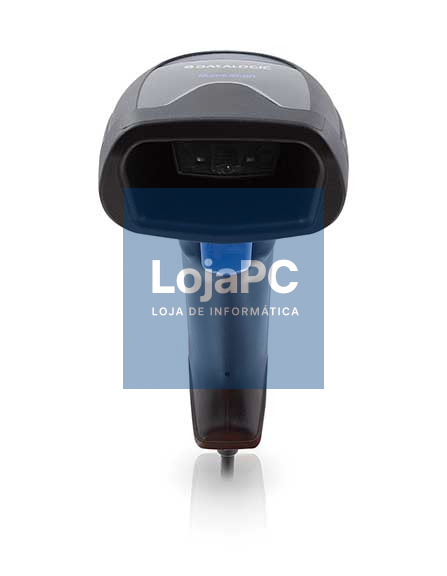 Datalogic Scanner Datalogic Imager QS QD2590 1D/2D, côr Preto, Interface USB, com suporte