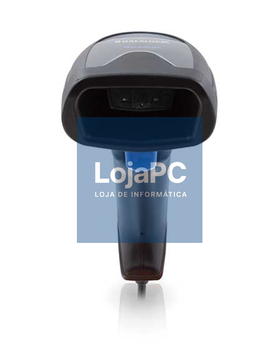 Datalogic Scanner Datalogic QS Lite QW2520 Imager 2D USB Preto Com Suporte - Lê cod. Barras Maços de Tabaco