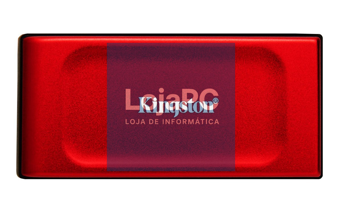 Kingston 1TB XS1000 Red External USB 3.2 Gen 2 Portable Solid State Drive