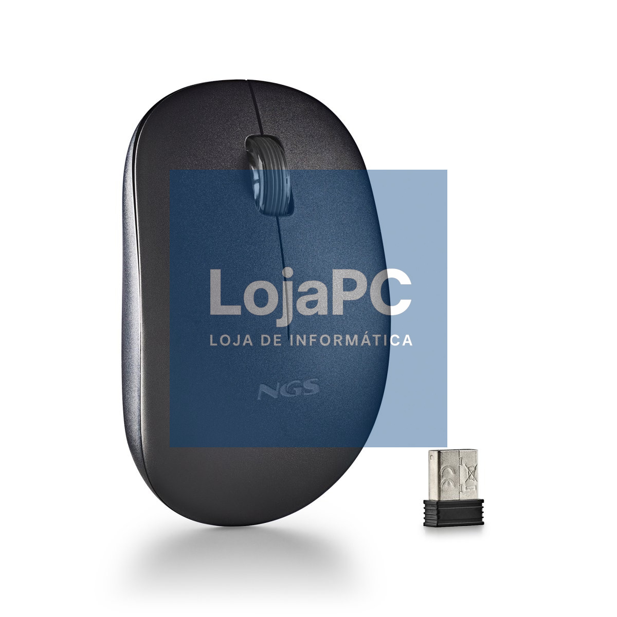 NGS Rato sem fios com botões silenciosos