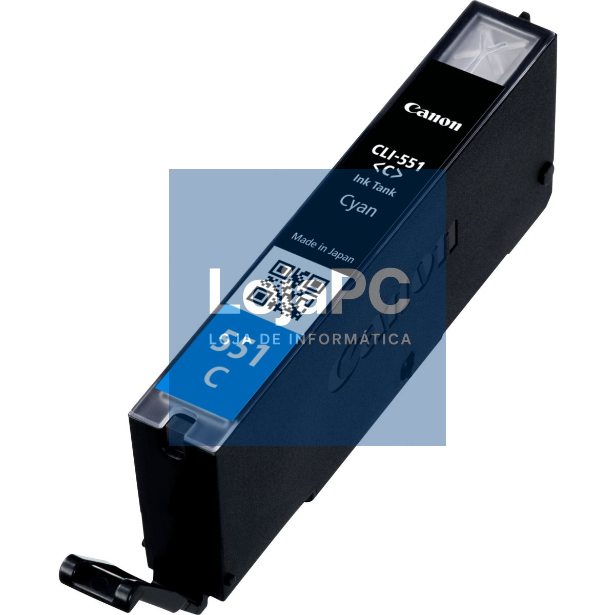 CANON 1LB CLI-551C ink cartridge cyan standard capacity 330 pages 1-pack