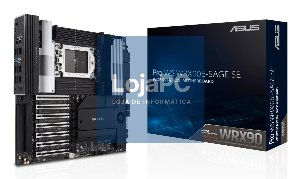 Asus PRO WS WRX90E-SAGE SE - Só processadores Pro