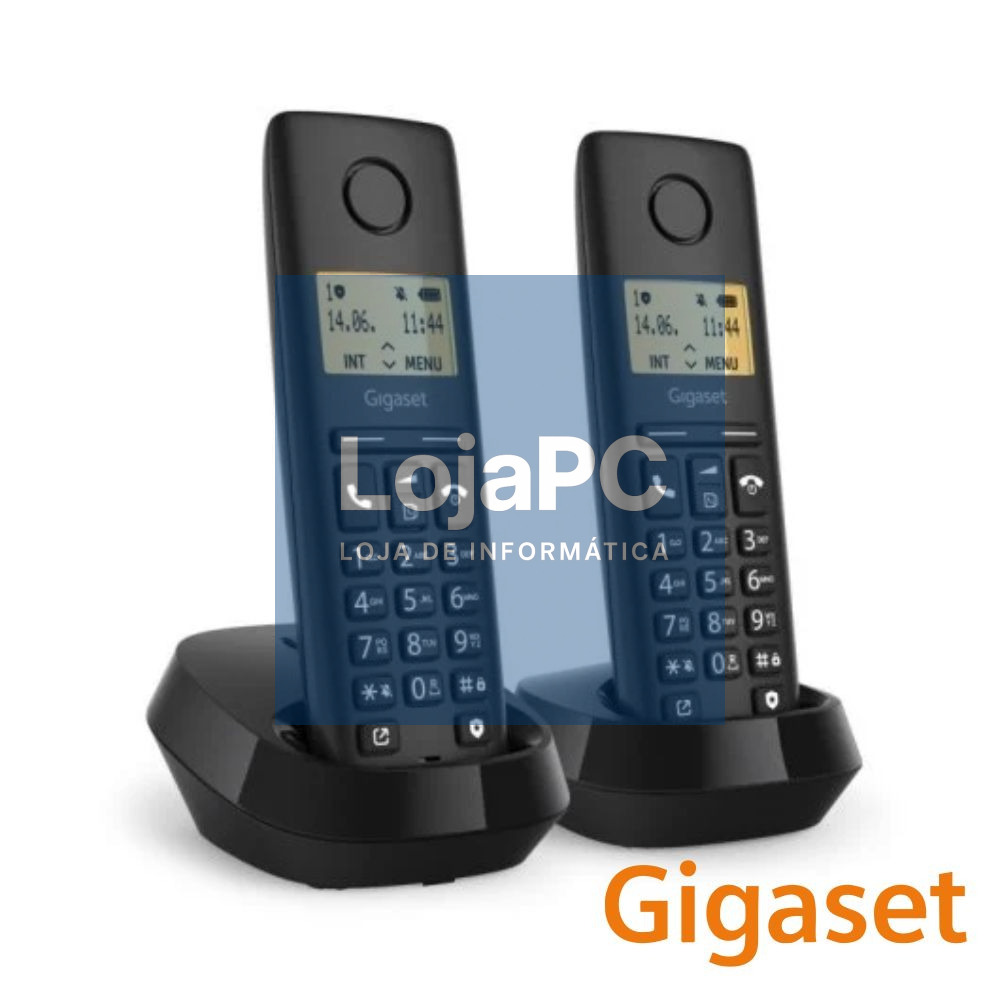 Telefone S/ Fios BASIC 100 LCD Mãos Livres GIGASET