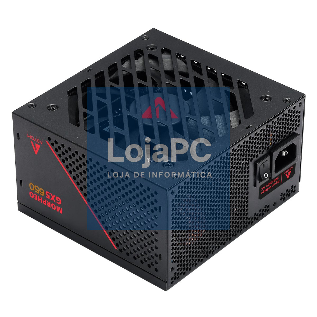 ABYSM Fonte MORPHEO GX5 ATX 650W ATX 80+ Bronze certification, modular desing, with Japanese capacitor. ATX 3.1