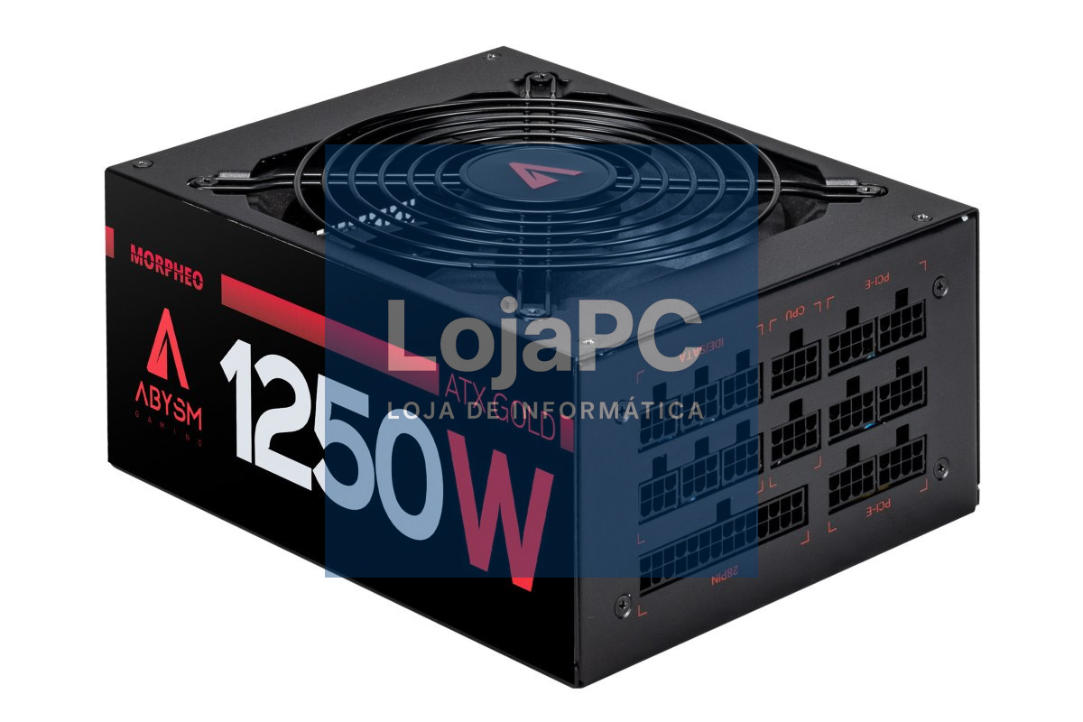 ABYSM Fonte MORPHEO ATX 1250W 80+ Gold, Full Modular