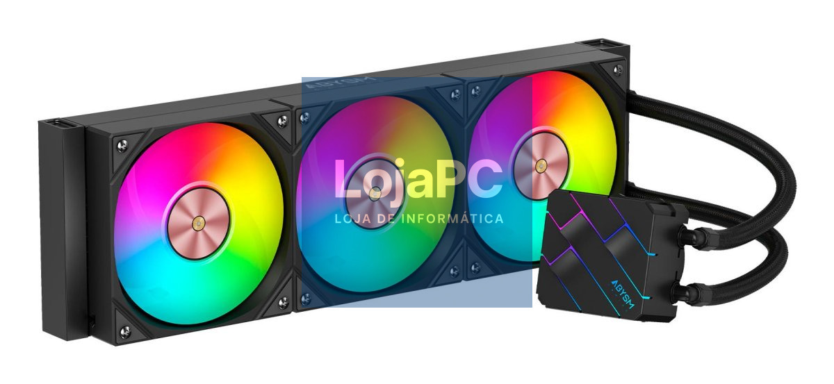 ABYSM CPU Liquid Cooler OCEANIC TIDE 360 BLACK ARGB
