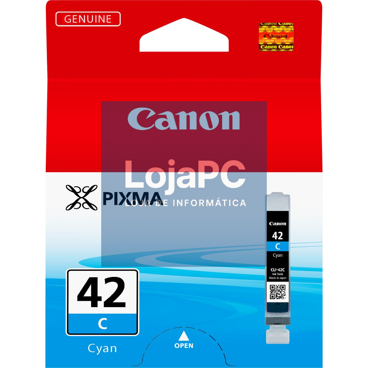 CANON 1LB CLI-42C ink cartridge cyan standard capacity 600 photos 1-pack