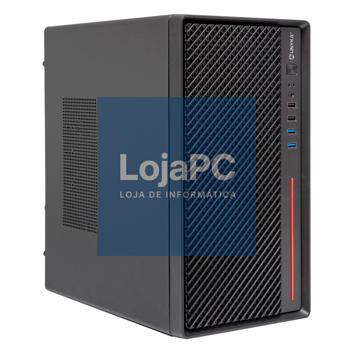 UNYKAch Caixa Numen 300 Pro Type C Micro ATX
