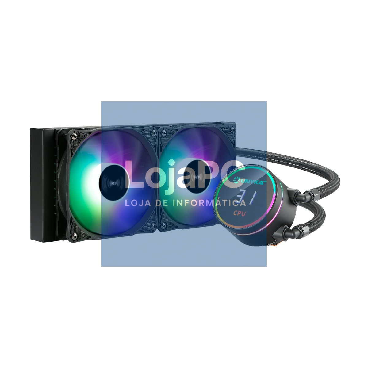 UNYKAch CPU Liquid Cooler AQUASTORM 240