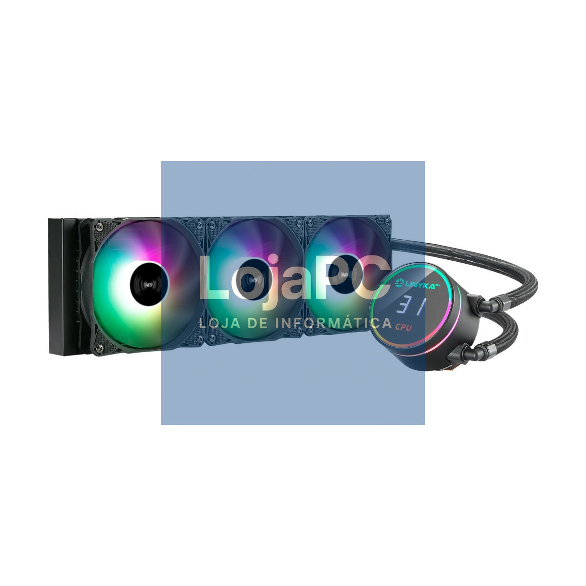 UNYKAch CPU Liquid Cooler AQUASTORM 360