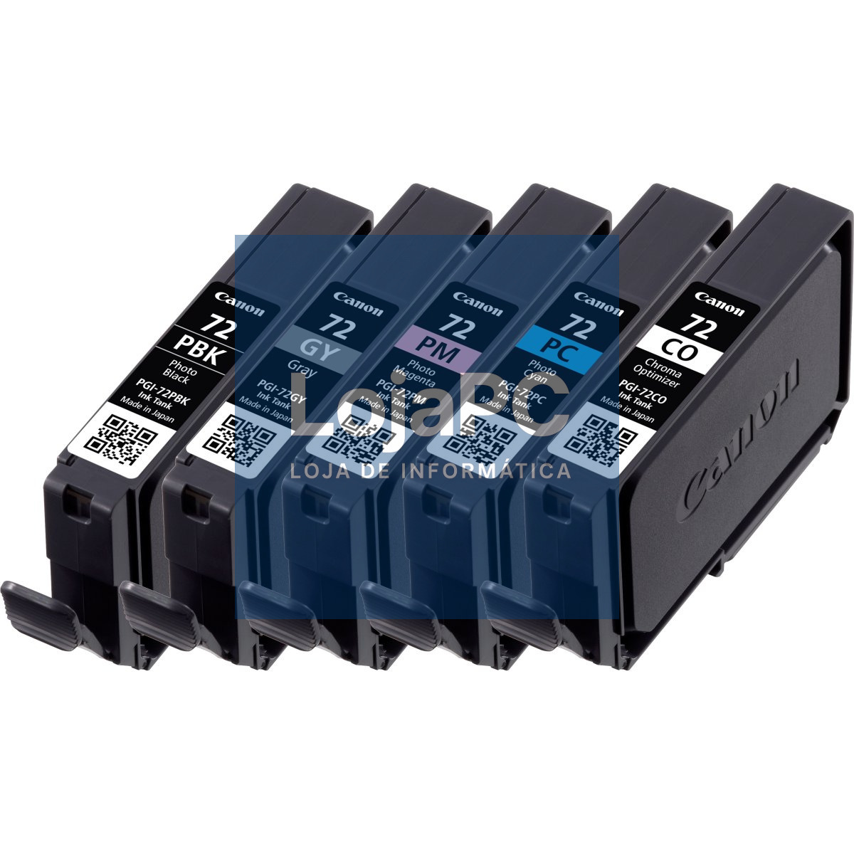 CANON PGI-72 PBK/GY/PM/PC/CO ink cartridge black and colour standard capacity combo-pack