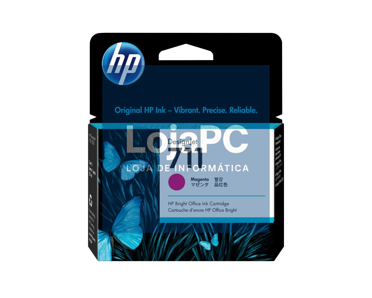 HP 711 original Ink cartridge CZ131A magenta standard capacity 29ml 1-pack