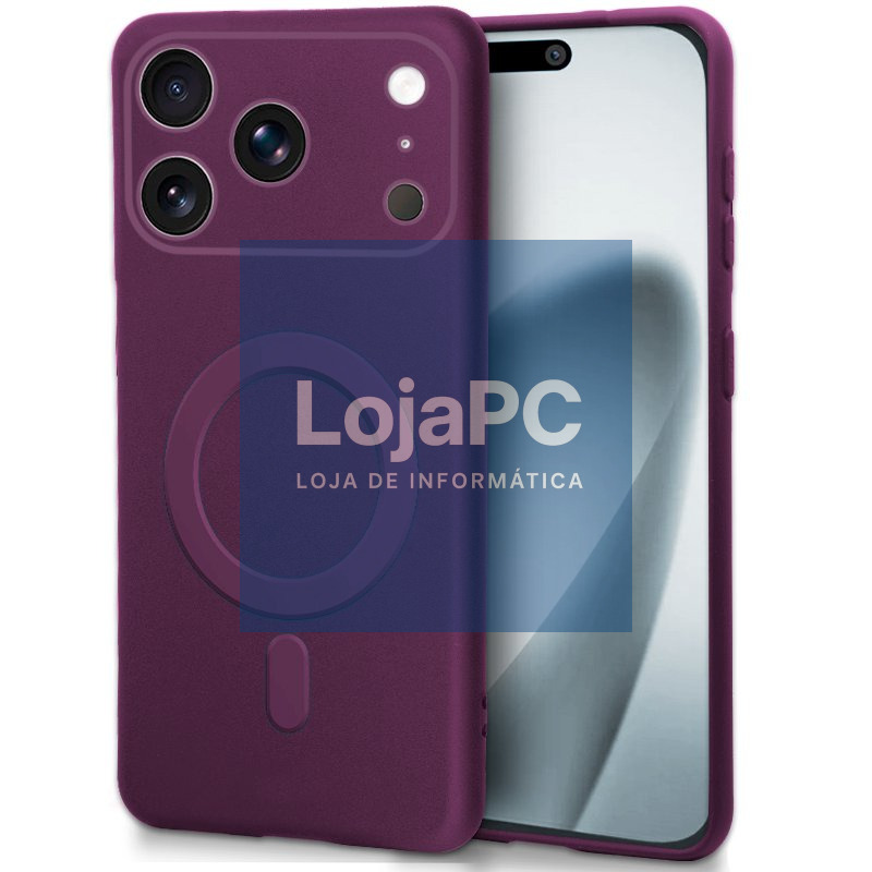 Carcasa COOL para iPhone 17 Pro / 18 Pro Magnética Cover Vino