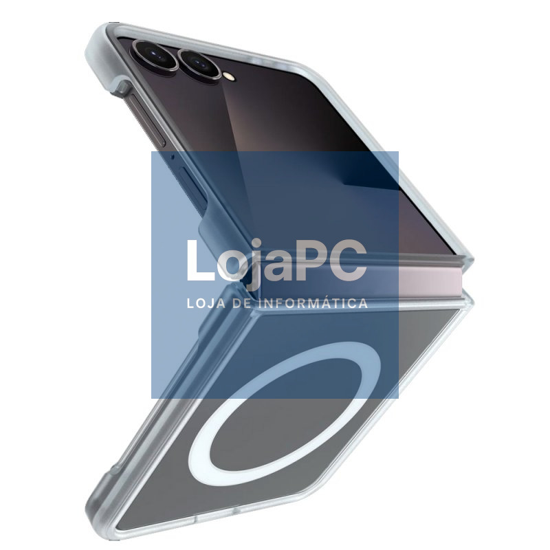 Carcasa COOL para Samsung F776 Galaxy Z Flip 8 Magnética Transparente