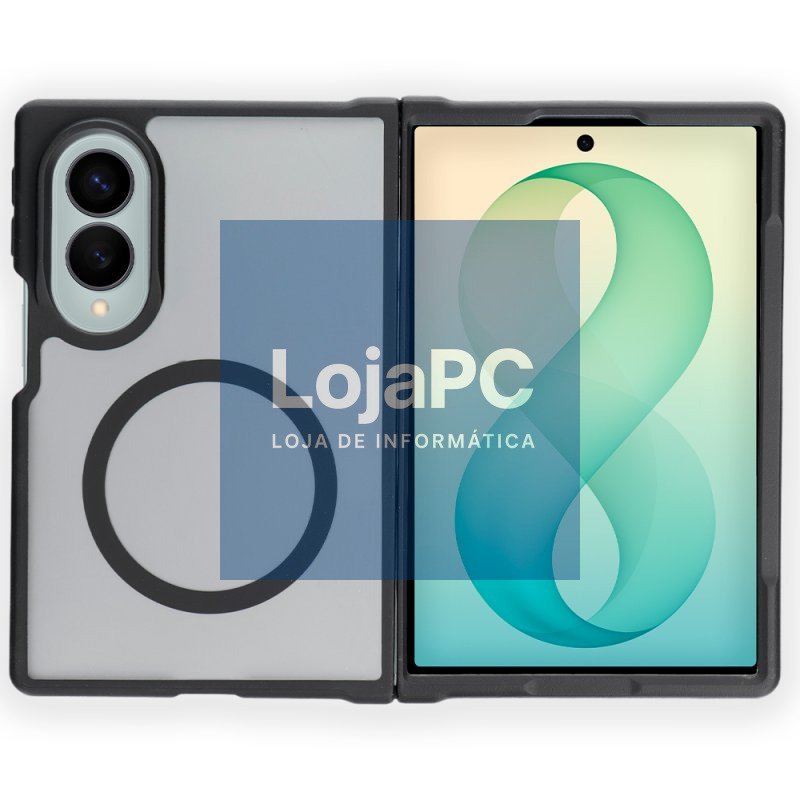 Carcasa COOL para Samsung F971 Galaxy Z Fold 8 Magnética Borde Negro