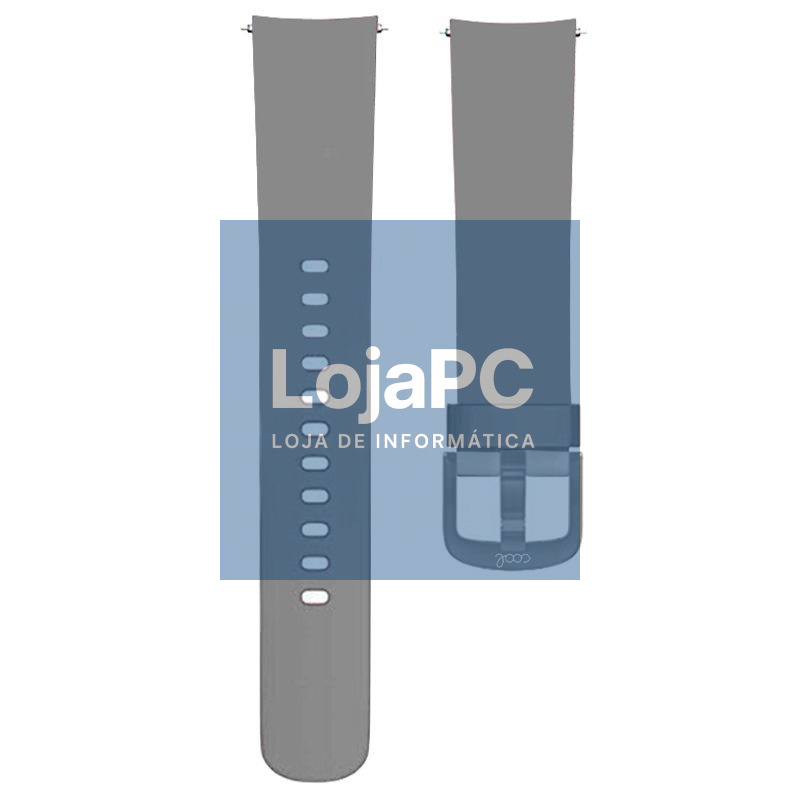 Correa Universal 20mm Amazfit Bip / GTS / Bip Lite / Huawei / Samsung / COOL Goma Gris