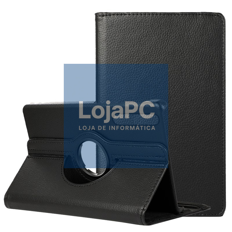 Funda COOL para Xiaomi Redmi Pad 2 (9.7 pulg.) Giratoria Polipiel Negro