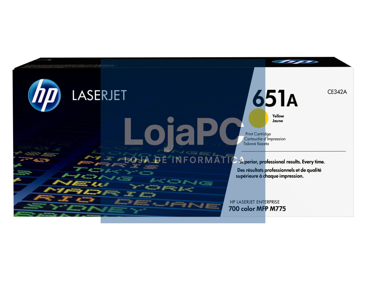 HP 651A original Toner cartridge CE342A yellow standard capacity 16.000 pages 1-pack