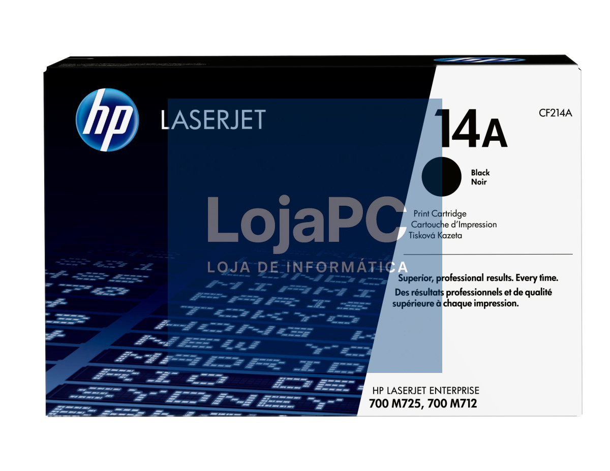 HP 14A original Toner cartridge C214A black standard capacity 10.000 pages 1-pack