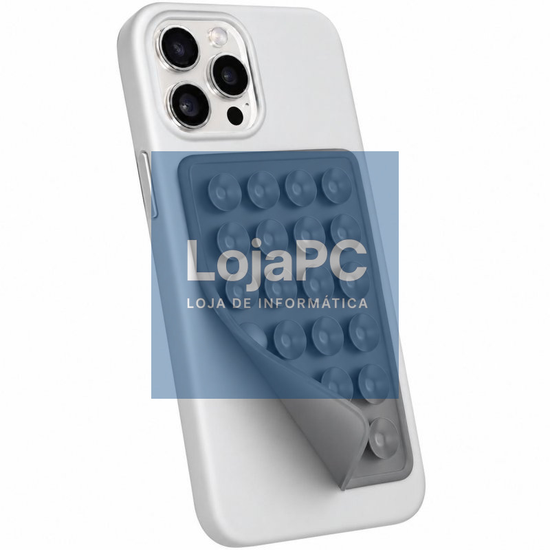 Ventosa Universal Silicona para Smartphone (Gris)