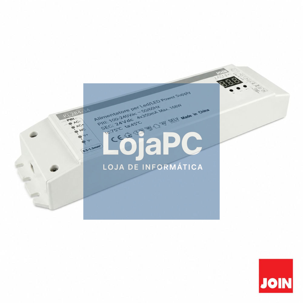 Fonte De Alimentação P/ LED 100W 24V DMX 4 Canais JOIN