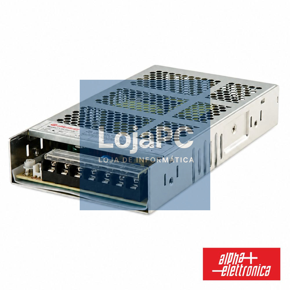 Fonte Alimentação Industrial 12V 102W 8500mA PFC ALPHA