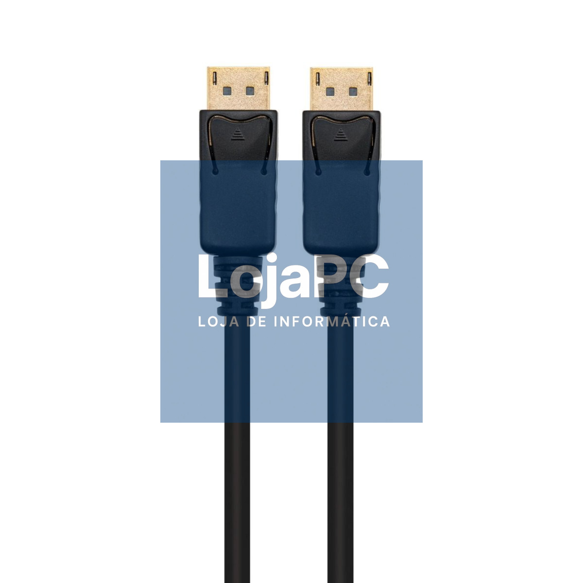 EWENT Cabo DisplayPort v1.2, 4k @ 60Hz, A/A AWG32, 1.0m, CU, shielded