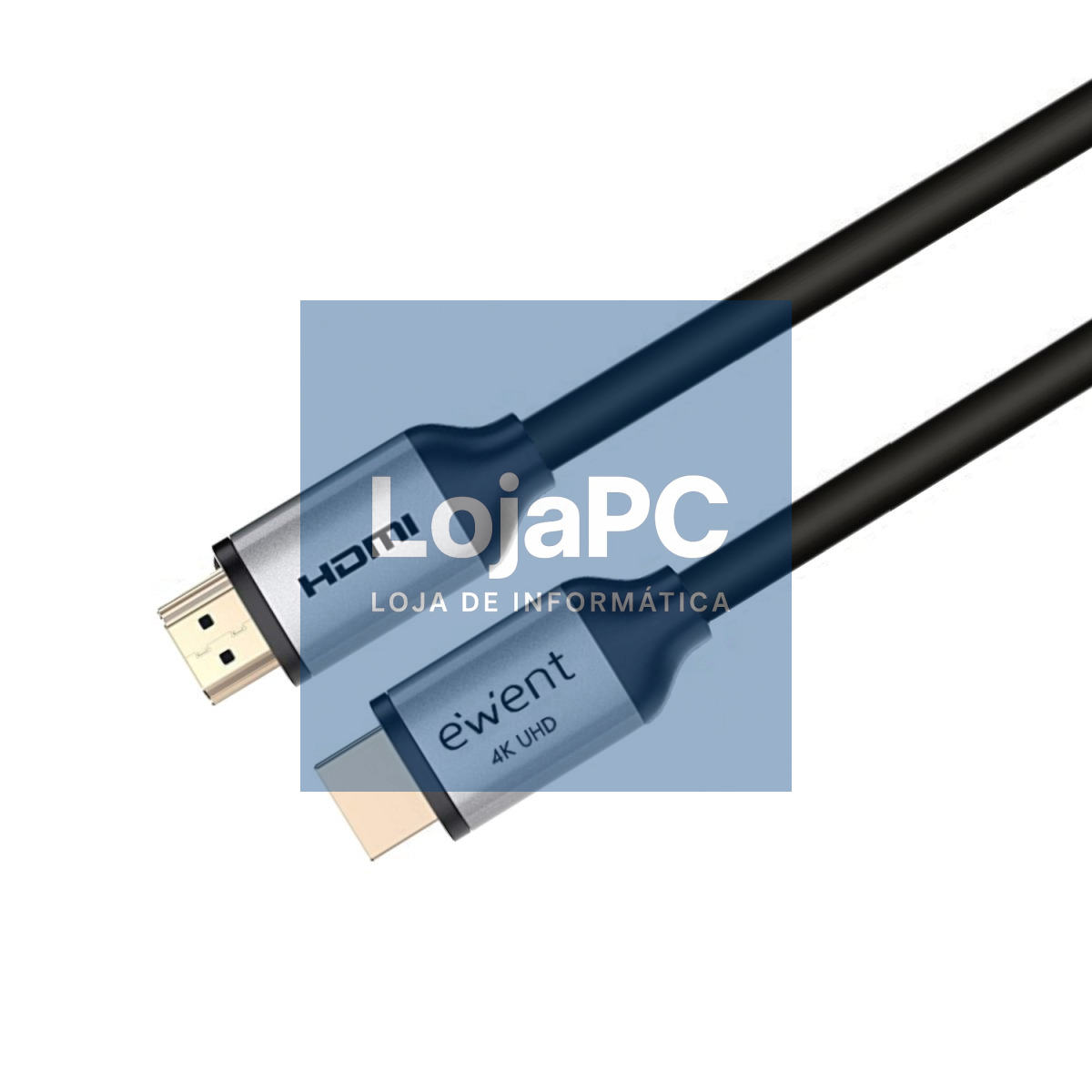 EWENT Cabo Premium High Speed HDMI 2.0 com Ethernet, preto, M/M 5.0m, 4K@60Hz, HDR