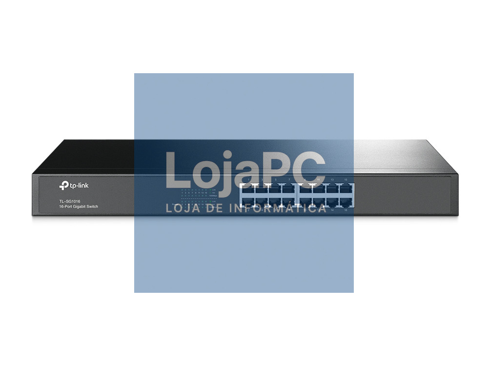 TP-LINK 16port Gigab. Switch 19in-Rack