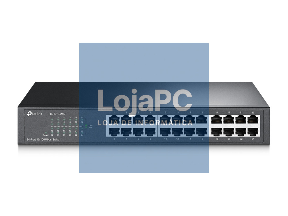 TP-LINK 24port 10/100M Switch Steel case