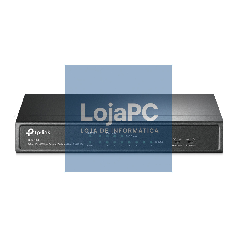 TP-LINK 8port PoE Switch 4 PoE Ports