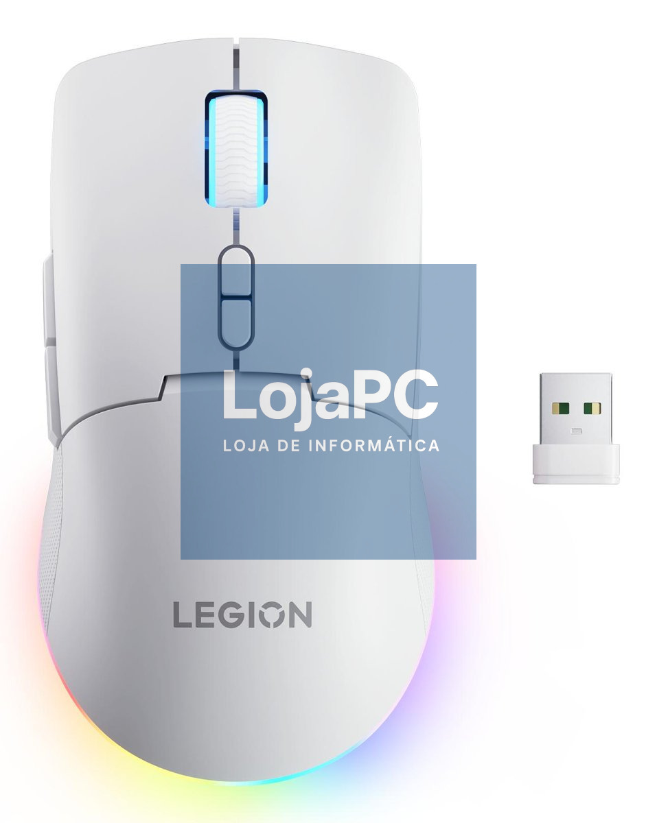 Lenovo Legion M220 Wireless RGB Gaming Mouse - Glacier White