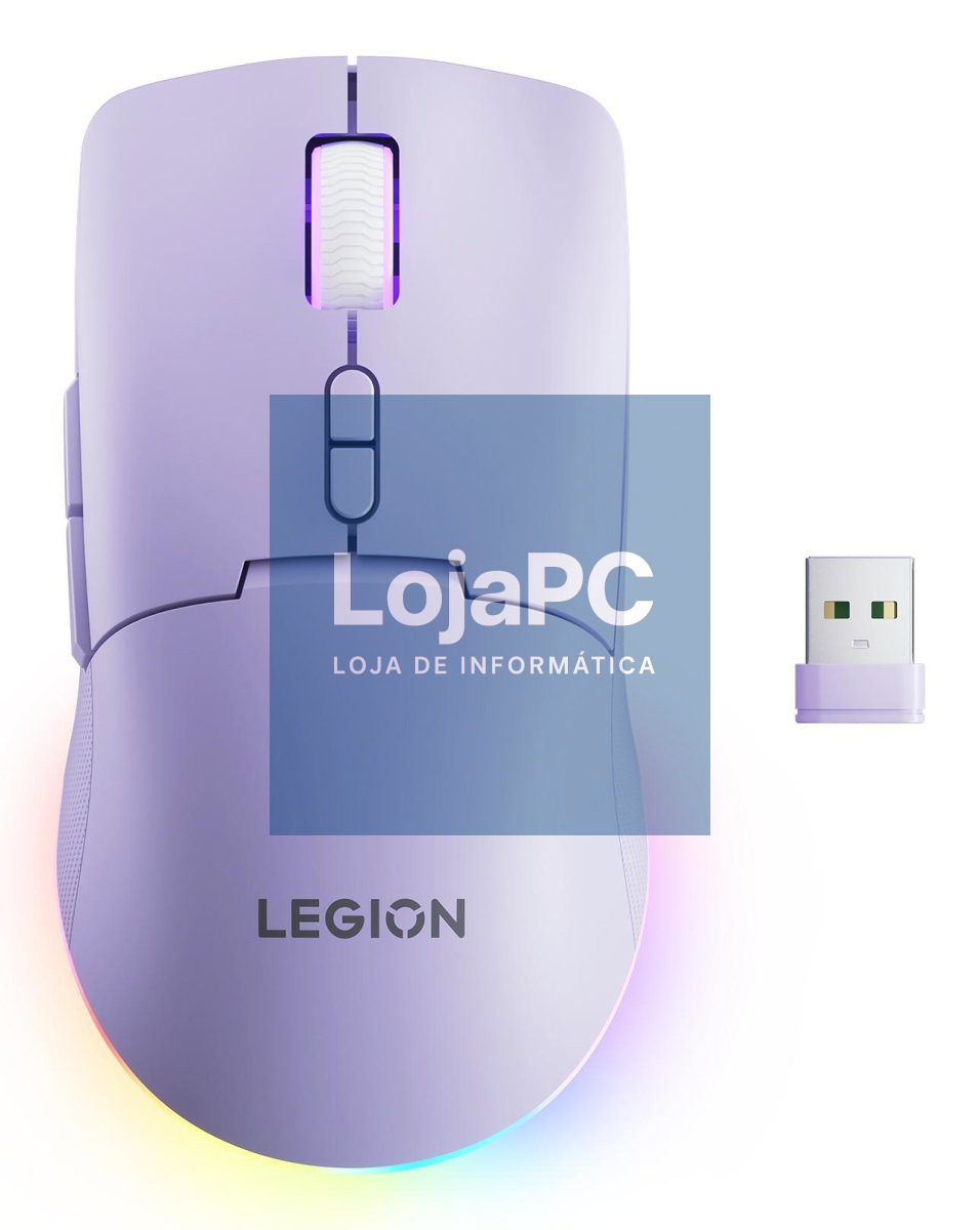 Lenovo Legion M220 Wireless RGB Gaming Mouse - Aurora Purple