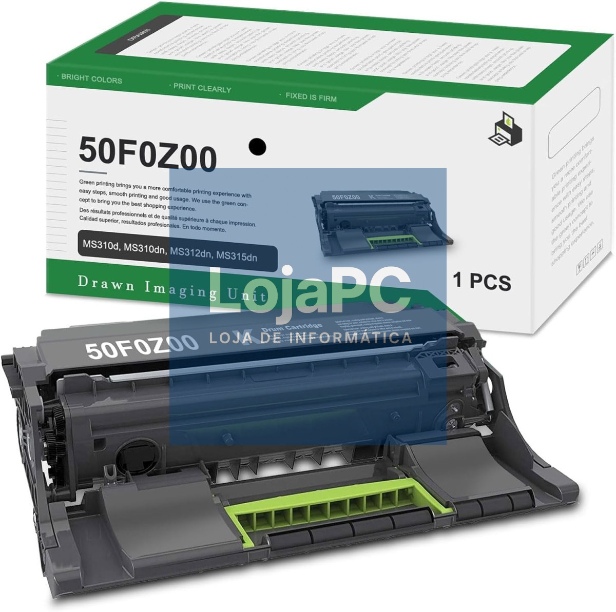 LEXMARK 50F0Z00 Return Programme 60K Imaging Unit MS/MX31x 41x 51x 61x