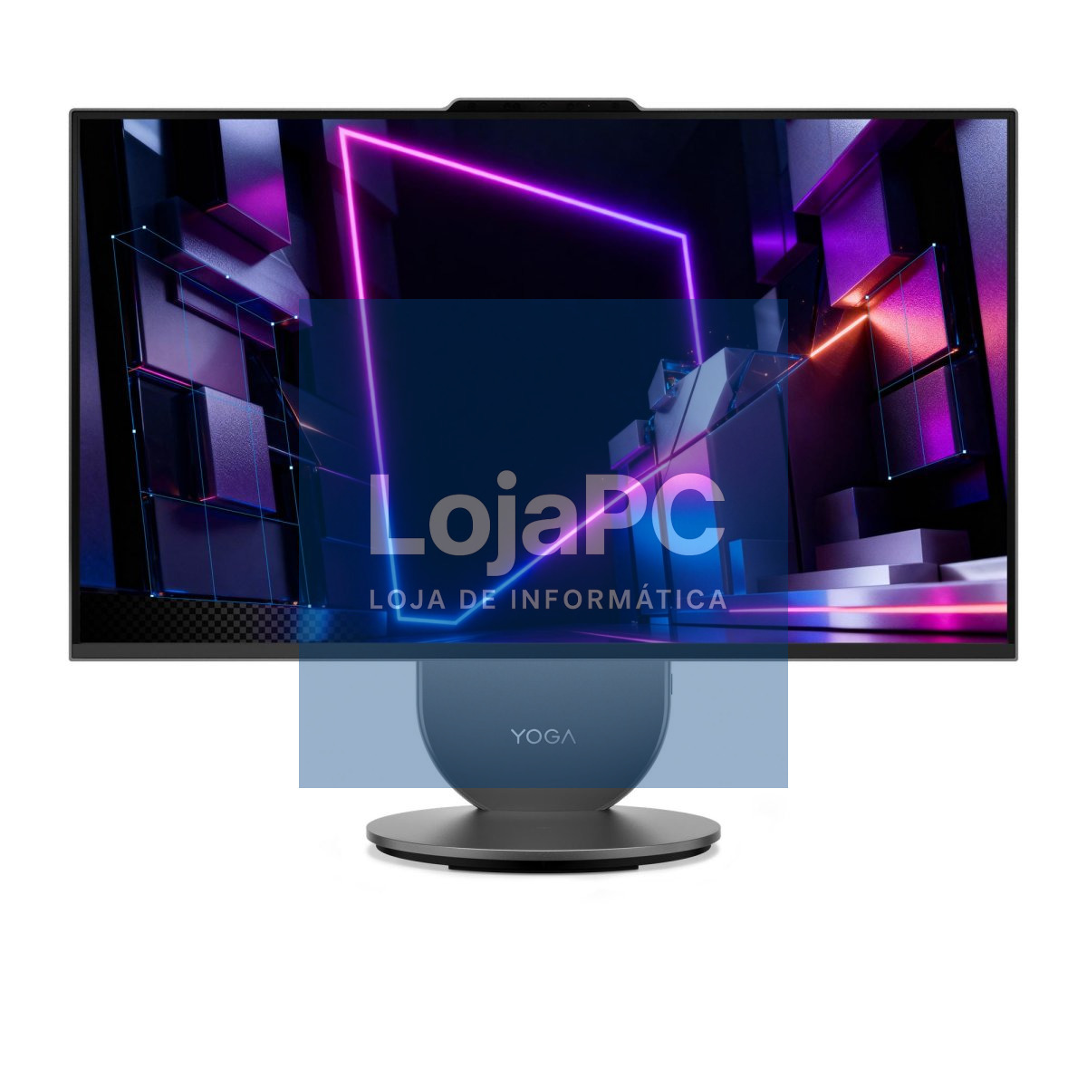 Lenovo Yoga AIO 27IPH11-605 - Intel Core Ultra 7 356H 1.9GHz 16-Cores, 32GB LPDDR5X 7467MHz, 1TB SSD M.2 PCIe 4.0, 27" IPS QHD (2560x1440) 120Hz, Wi-Fi 7+BT 5.4, Windows 11 Home - Cinzento Lunar