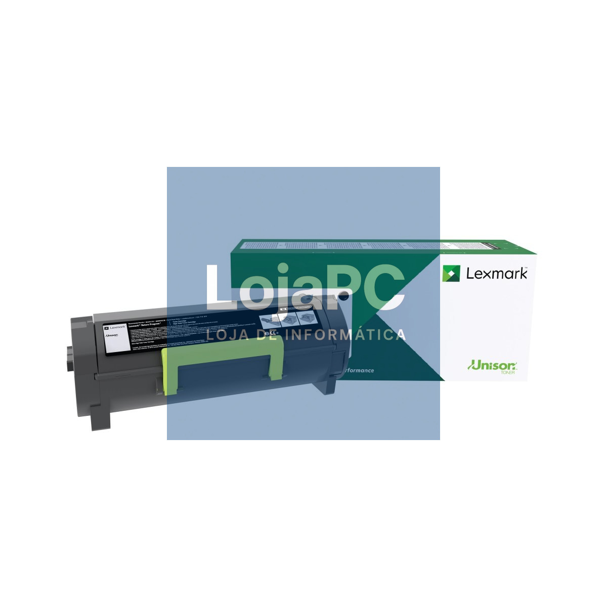 LEXMARK 602 toner cartridge black standard capacity 2.500 pages 1-pack return program