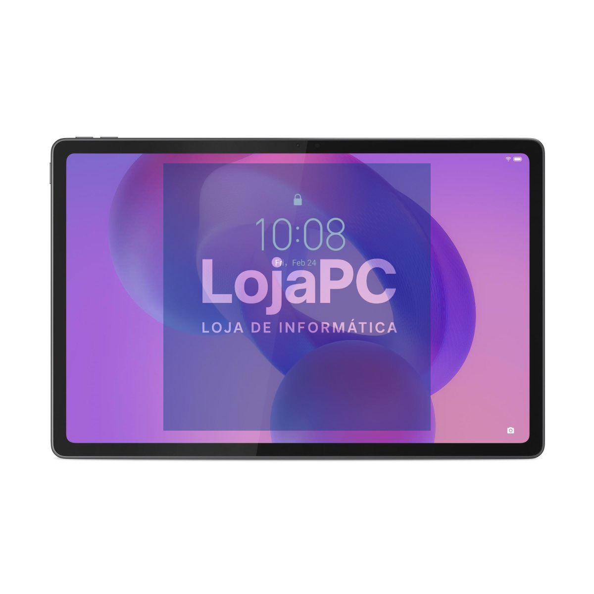 Lenovo Idea Tab Plus 12.1" TB361FU-362 - 12.1" 2.5K IPS 90Hz, Dimensity 6400 Octa-Core, 6GB RAM, 128GB UFS 2.2, Frontal 8MP, Traseira 13MP, Wi-Fi 5+BT 5.2, 10200mAh, Caneta+Capa, Sem Carregador,