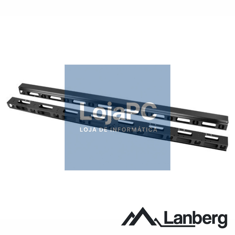 Kit 2 Organizadores Cabos Verticais 42U FF01/FF02 LANBERG
